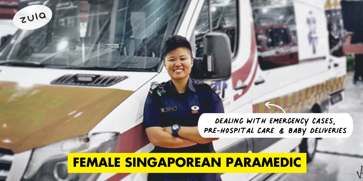 Life of A Singaporean Paramedic With Patients Who Just Call To Sing “I Love You”