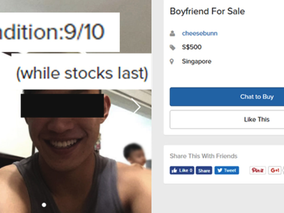 9 Singapore Boyfriends You Can Rent on Carousell this CNY 2017 - ZULA.sg