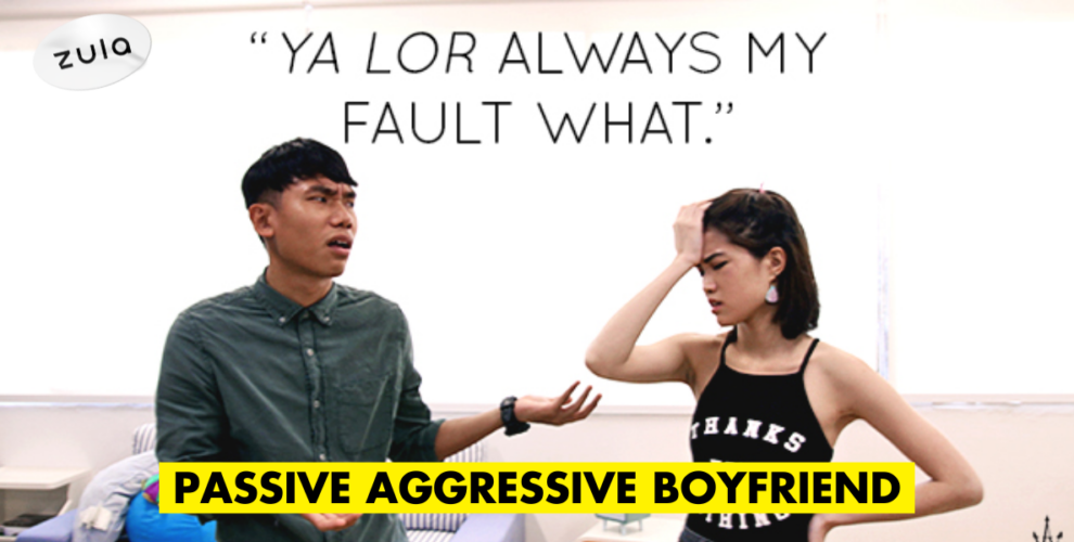 Passive Aggressive Boyfriend