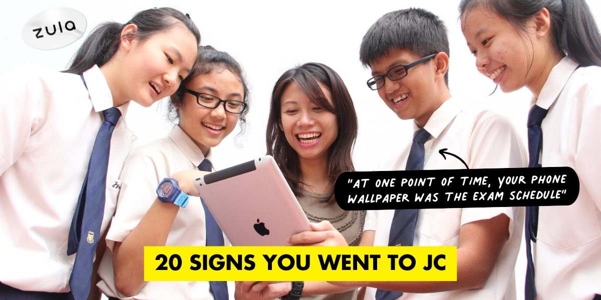20 Signs You Went To JC, Died and Resurrected After A-Levels