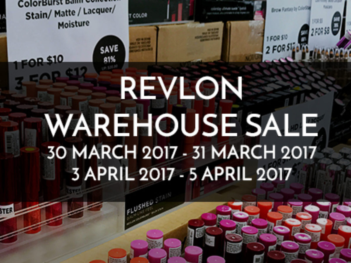 Revlon warehouse deals