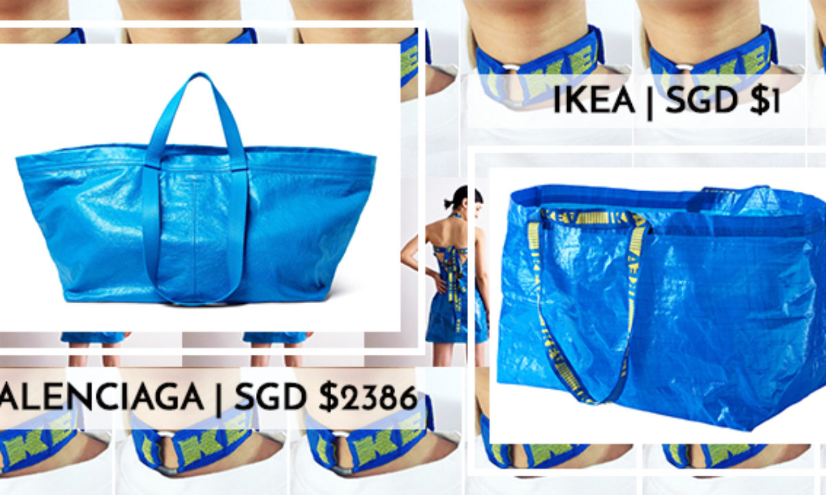 Balenciagas New Bag Looks Like the IKEA Bag