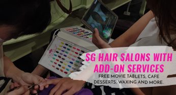 14 Hair Salons in Singapore With Add-On Services Such As Manicures And Movies