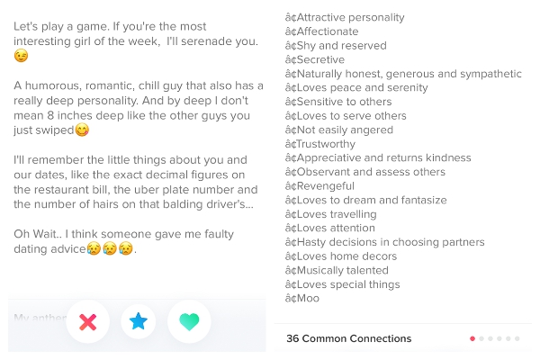 Dating app bio tips