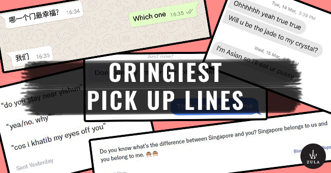 16 Cringiest Pick Up Lines We’ve Heard From Singaporean Guys On Dating