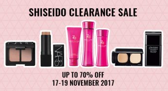 Score 70% Off NARS, ZA, And Various Japanese Cosmetics At The Shiseido Beauty Clearance Sale