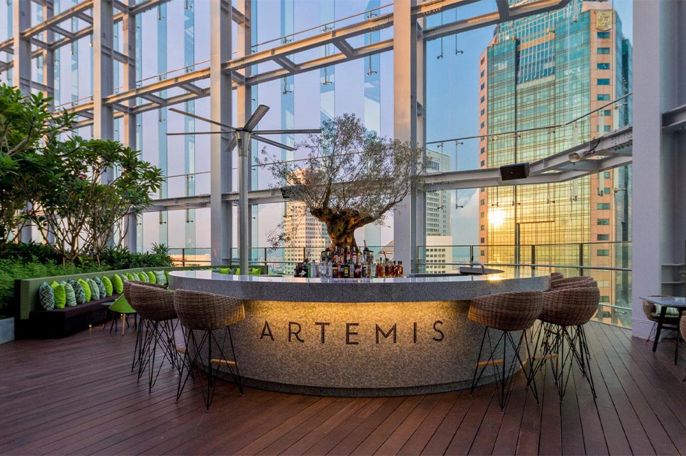 Rooftop Bars Singapore Artemis