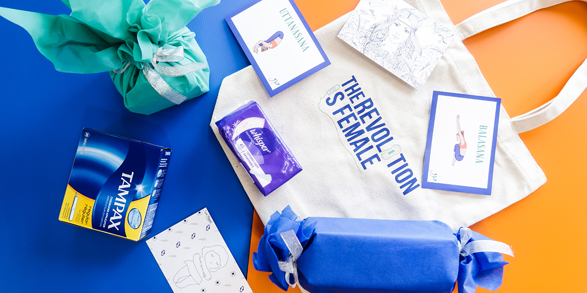Customisable Period Welfare Packs Now Exist In Singapore And Each Subscription Will Send Pads To Rural India