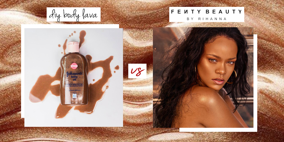 DIY Body Lava: I Tried To Recreate Fenty’s Sold-Out Beauty Product With Unused Makeup