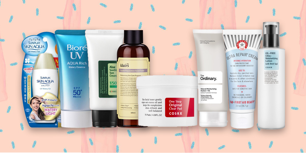 Under S$30 Toners, Moisturisers, and Sunscreens: Lazy Girl’s Guide To Glowy Skin