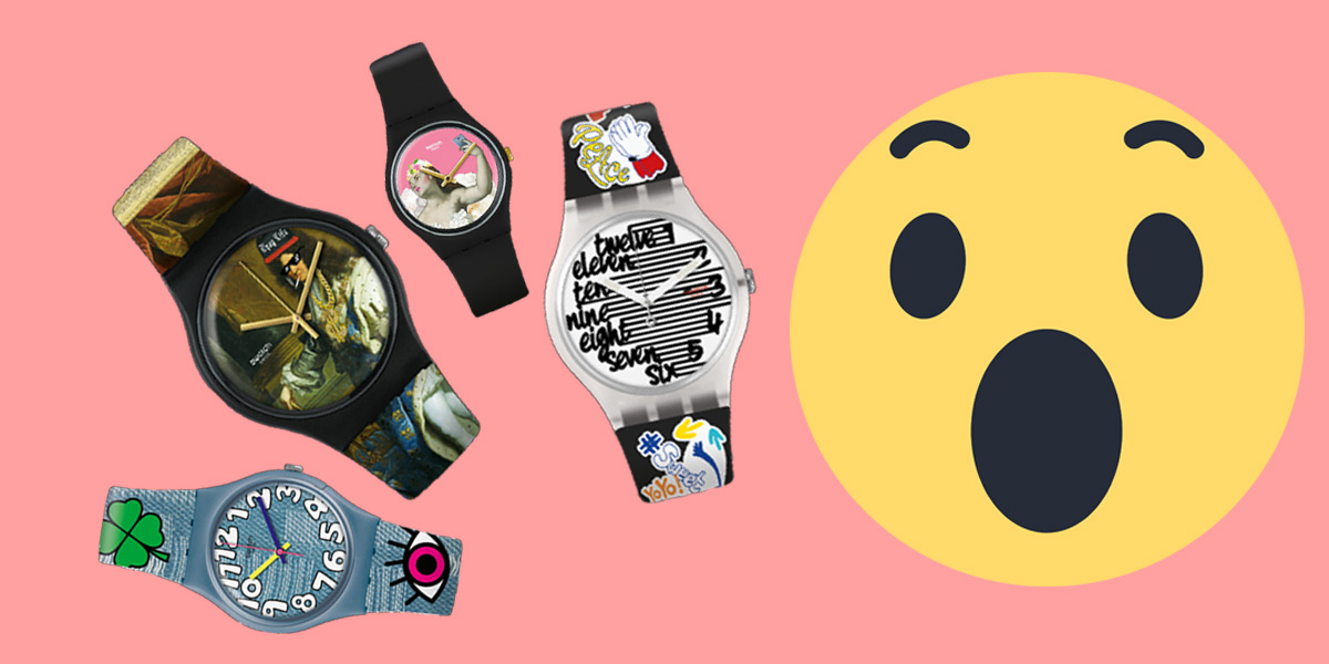New Swatch Collection Under S$103 Has Meme References Internet Nerds Will Love