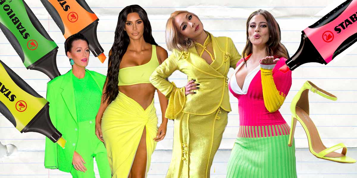 Neon Outfits Are Back And Here’s How To Nail That Stabilo Highlighter Look