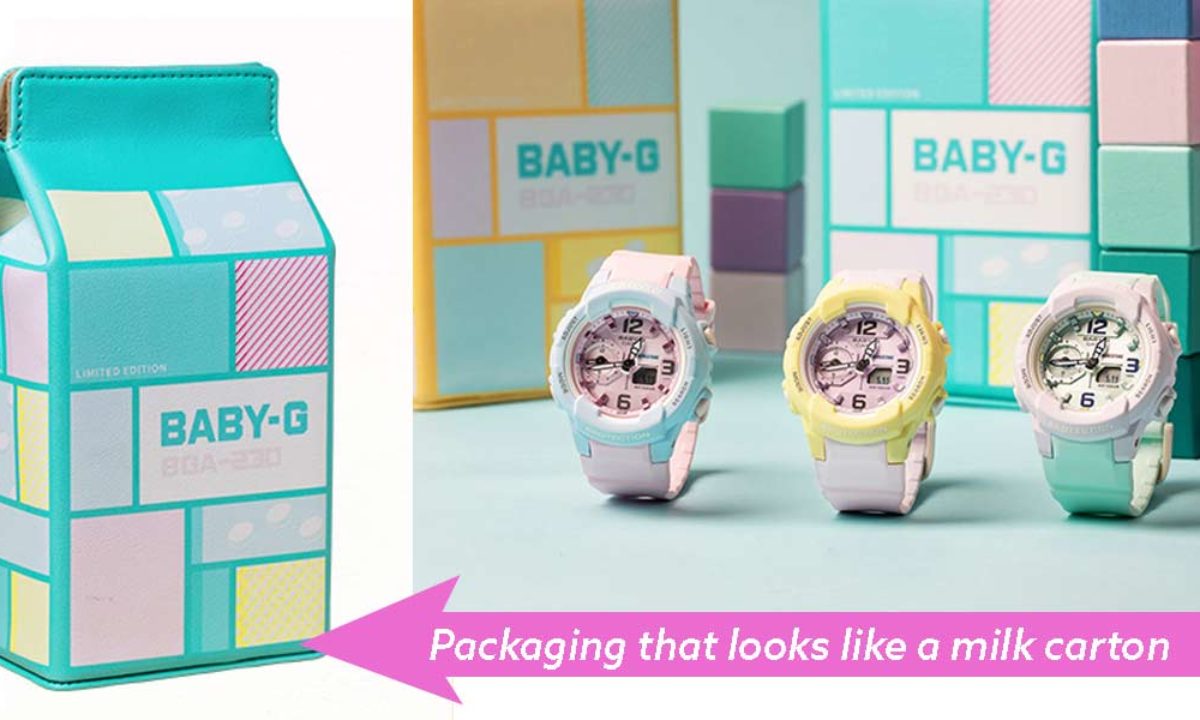 baby g pastel