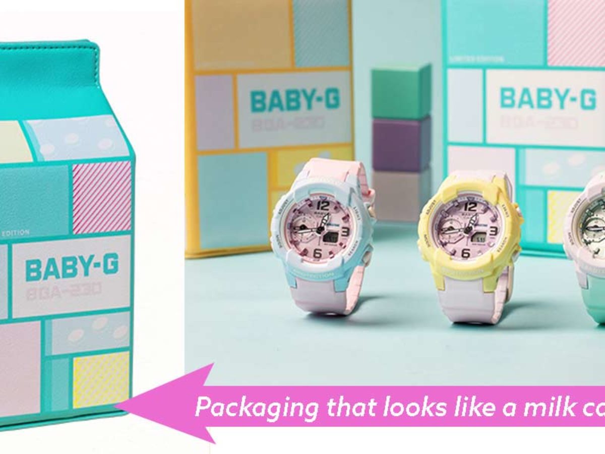 Baby g pastel on sale color