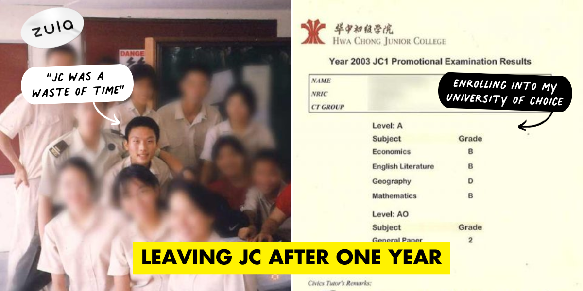 I Left JC After 1 Year Because It Was Pointless And I’ve Never Regretted It