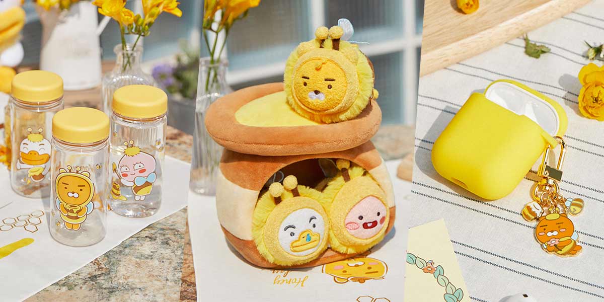Kakao Friends’ Honey Friends Collection Reminds Us To Always Bee Calm