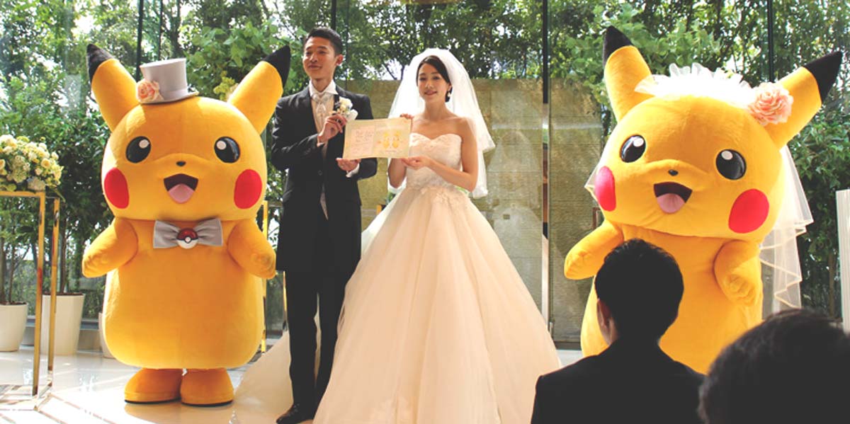Pokemon Weddings Are Now A Thing If You’d Rather Say “I Choose You” Instead of “I Do”