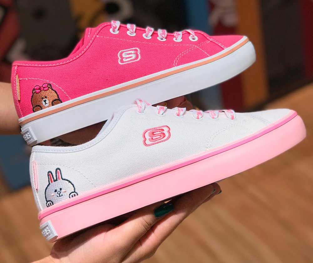 line friends skechers