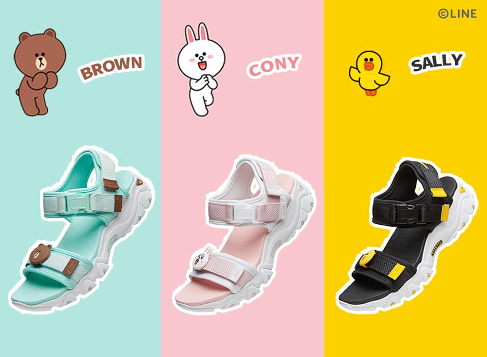 Skechers x line friends sale