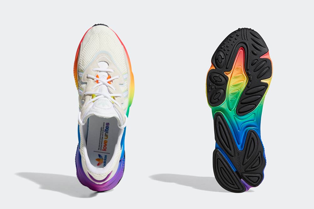 Rainbow on sale color adidas