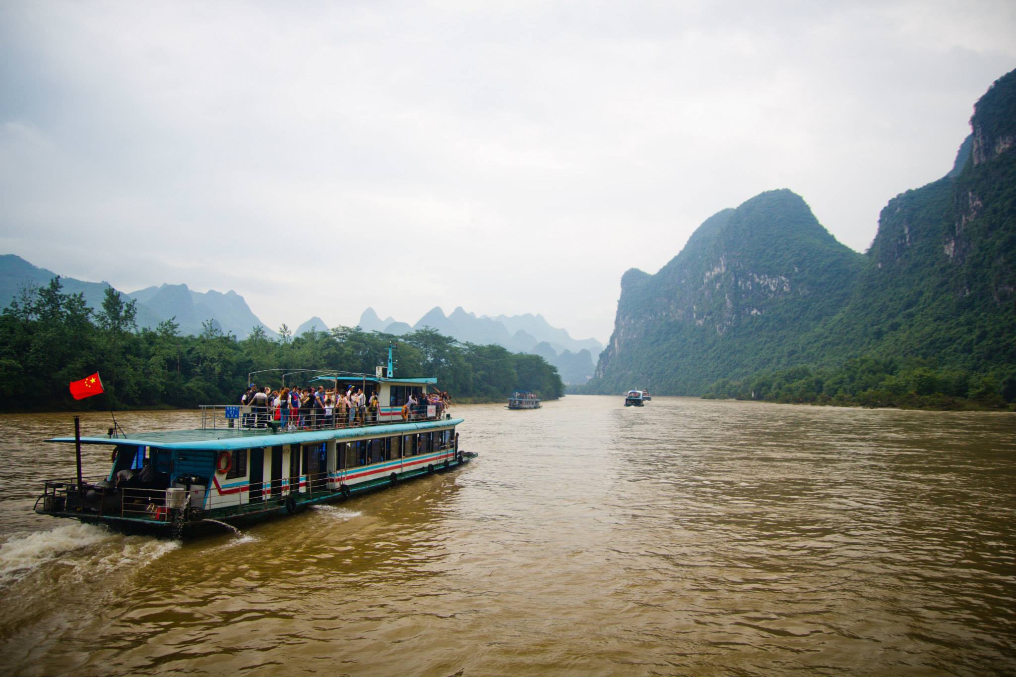 china travel li river