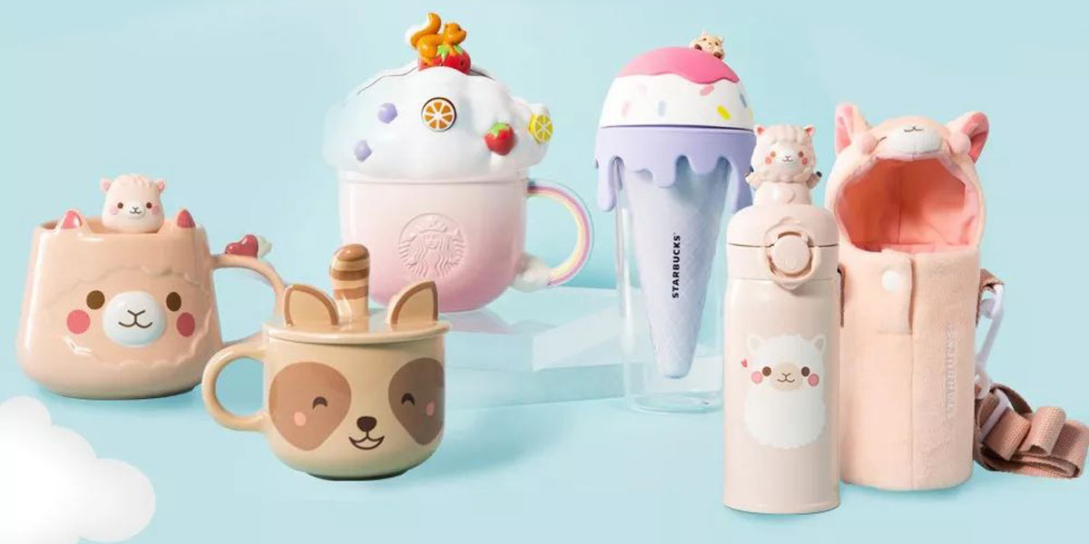 Starbucks China Animal-Themed Products Are Next-Level Cute