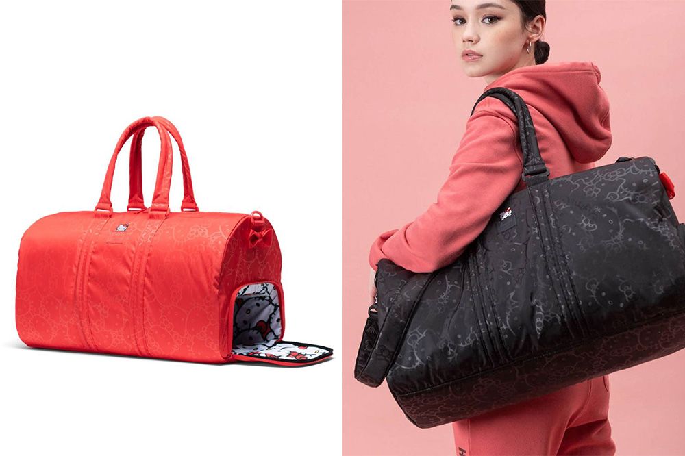 Herschel hello 2025 kitty duffle bag