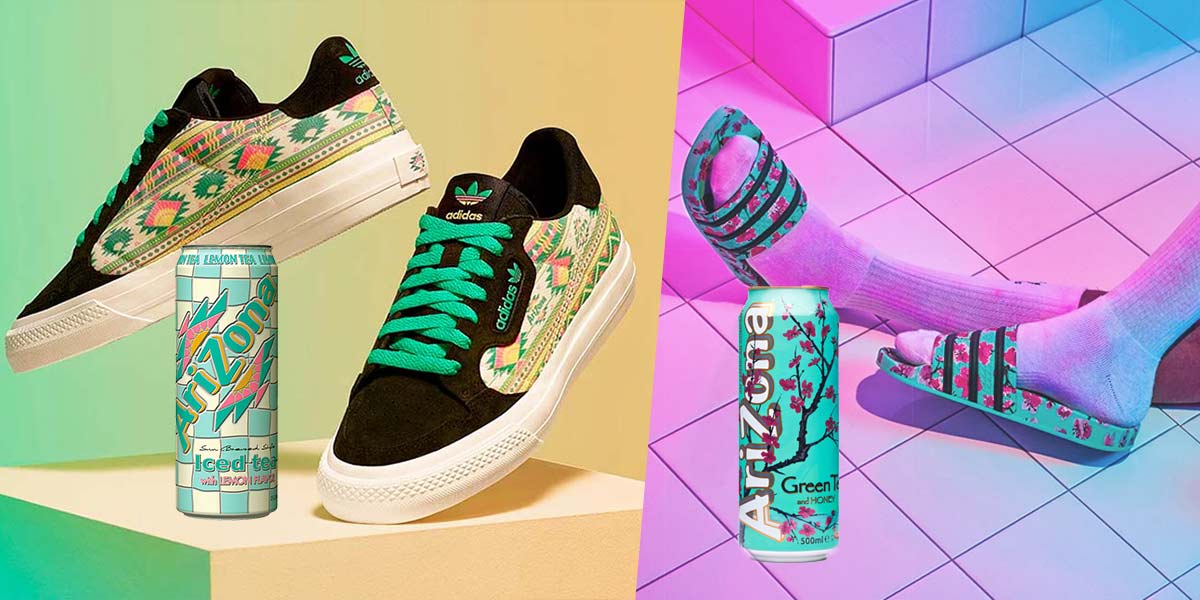 Adidas x arizona sale iced tea shoes