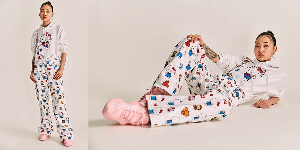 Levi's x Hello Kitty Collection Includes A Denim Jacket, Jeans, Overalls  And More 
