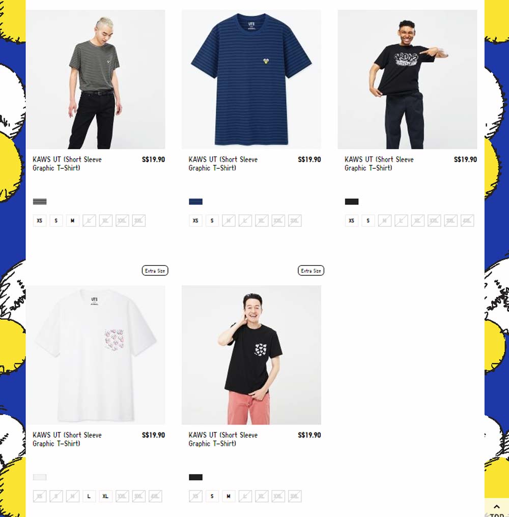 Sold-Out Uniqlo x KAWS: Summer UT Collection Will Be Restocked In ...
