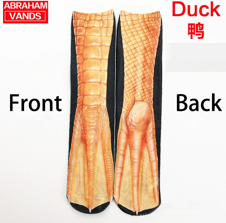 duck feet socks