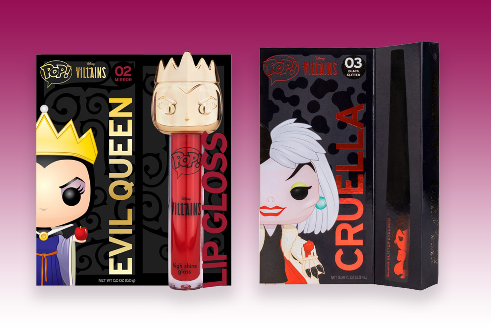 funko disney villain lip gloss eyeliner