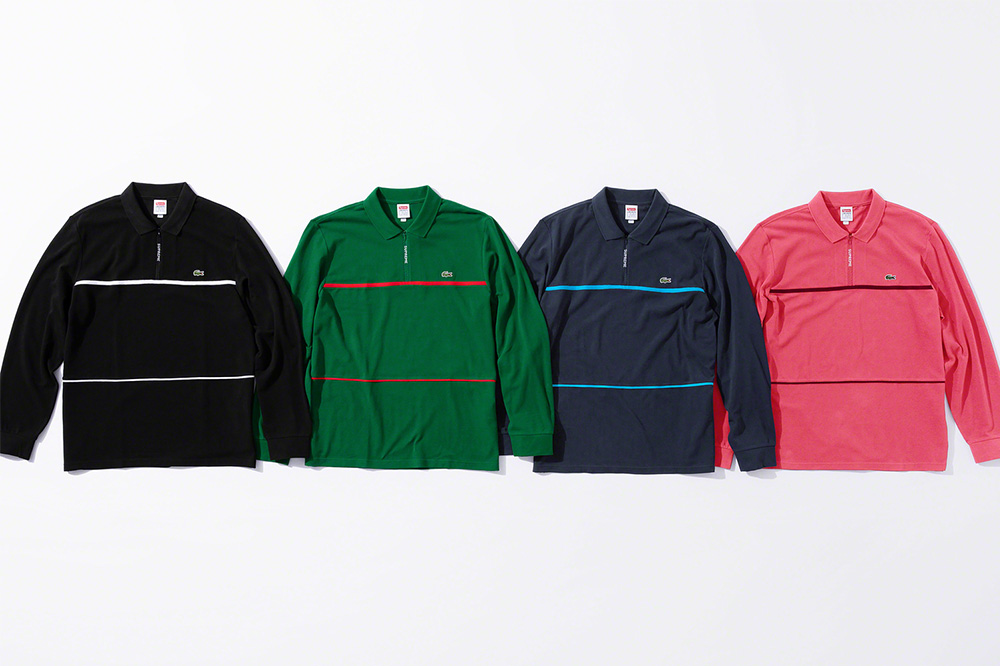 Supreme lacoste clearance lookbook