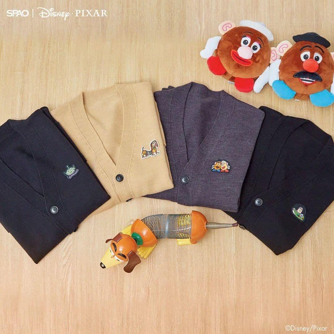 spao toy story cardigans
