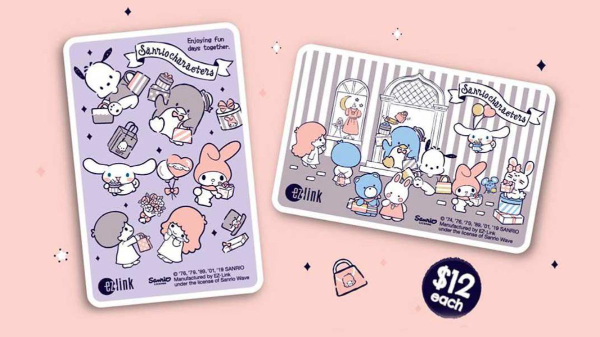 The Latest Sanrio Characters EZ-Link Cards Are Pretty In Pastel
