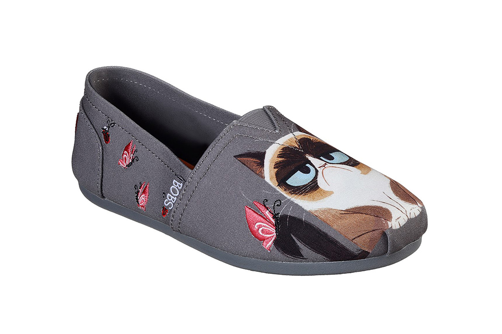 bobs shoes with cats on them