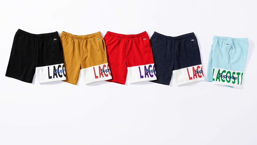 Supreme lacoste clearance shorts