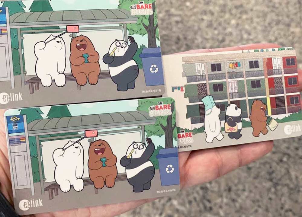 Design Orchard We Bare Bears Has Exclusive EZ-Link Cards & Photo Ops