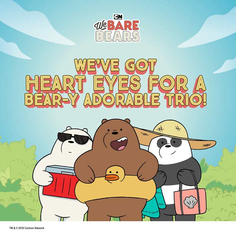 Design Orchard We Bare Bears Has Exclusive EZ-Link Cards & Photo Ops