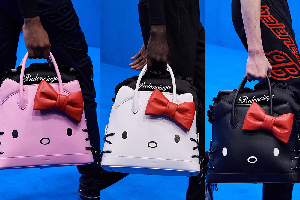 Balenciaga Has New Hello Kitty Handbags For Men 