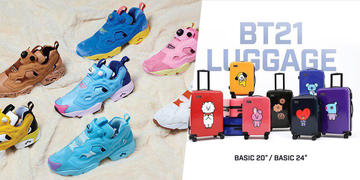 BT21 Has 2 New Collaborations Including Reebok Sneakers And 