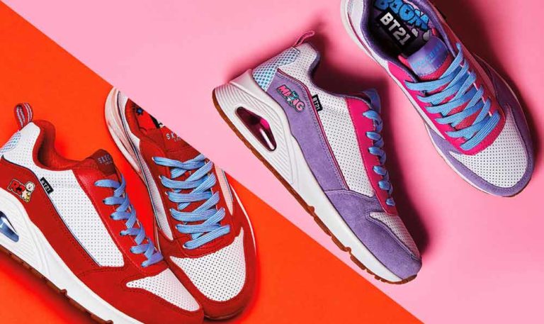 BT21 x Skechers’ New Rainbow Collection Has One For Each BTS Member And ...