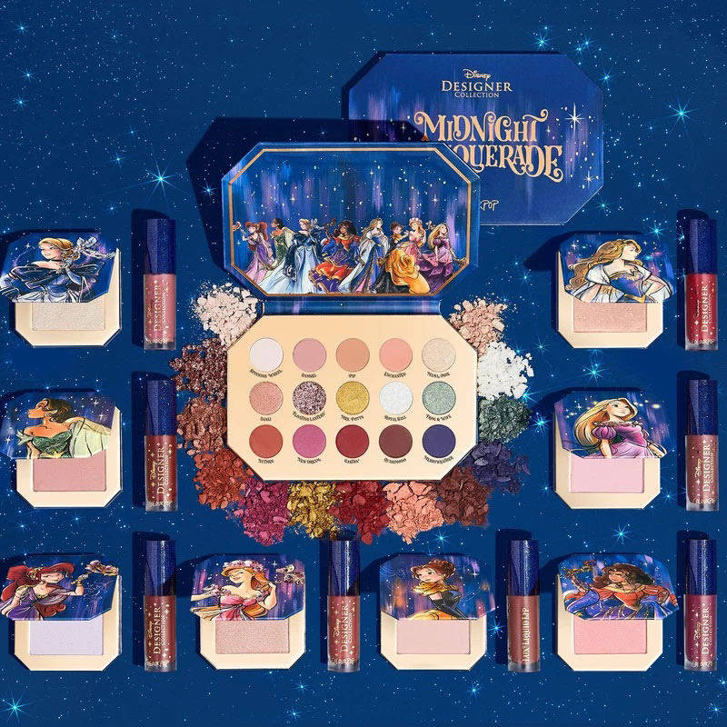 Disney princess designer collection box hot sale by colourpop