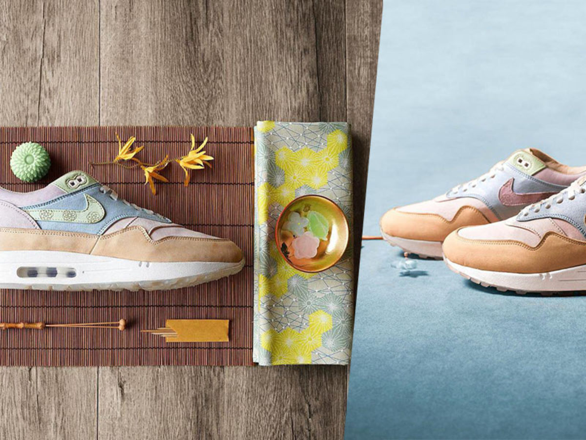 These Pastel Nike Air Max 1 Sneakers Are By Traditional Japanese Candy - ZULA.sg