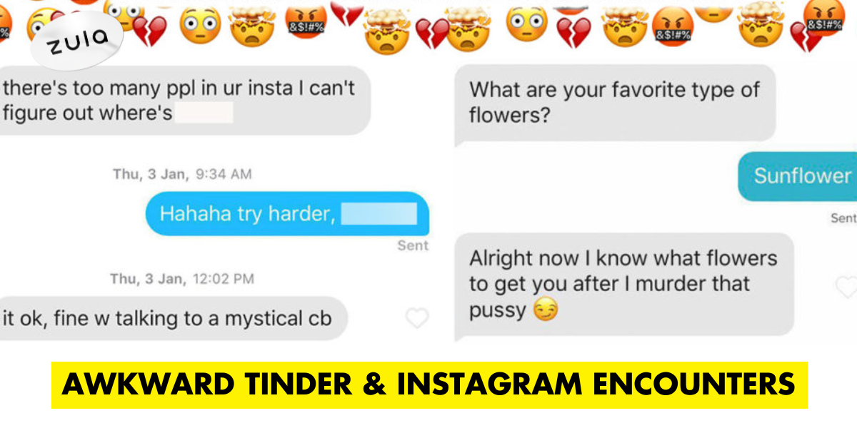 9 Awkward AF Tinder & Instagram Encounters, Revealed By Gen Z Singaporeans
