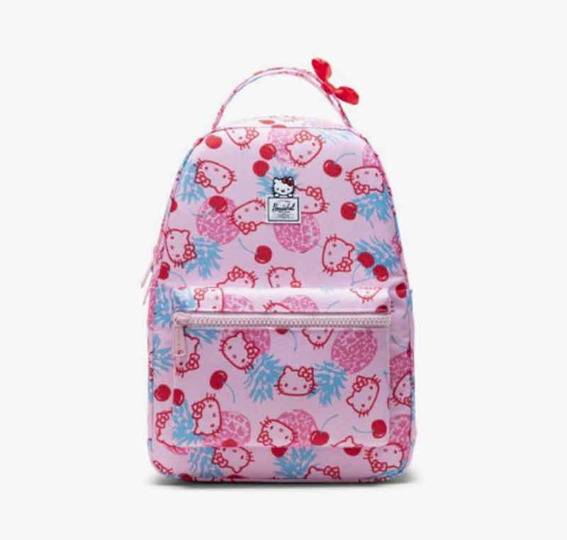Herschel & Hello Kitty's New Bags In Black & Pink Tropical Print Let You  Pay Tribute To Your Favourite Cat In Style 