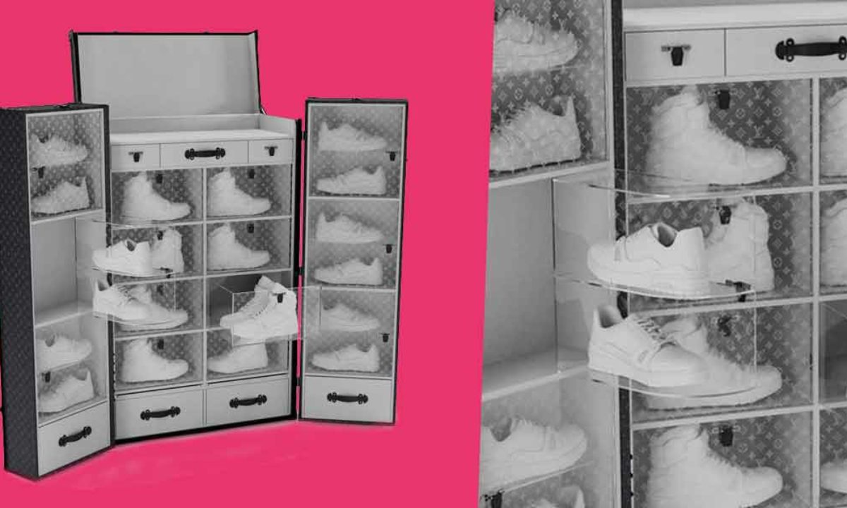 Louis Vuitton's New Sneaker Trunk Will Let You Bring All Your
