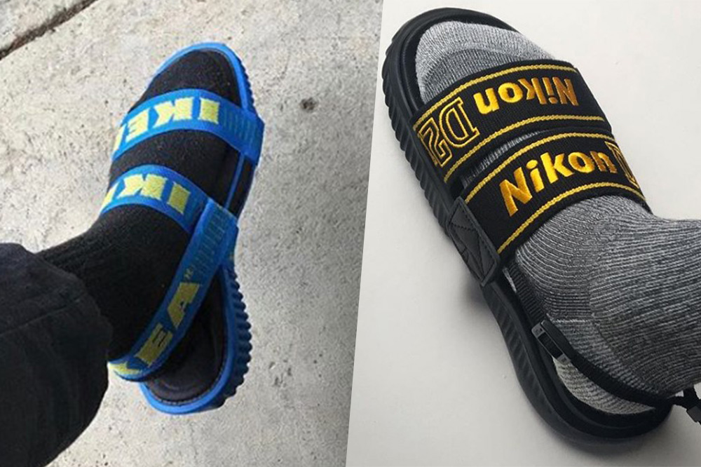 Upcycled Apparel Like IKEA Sandals 