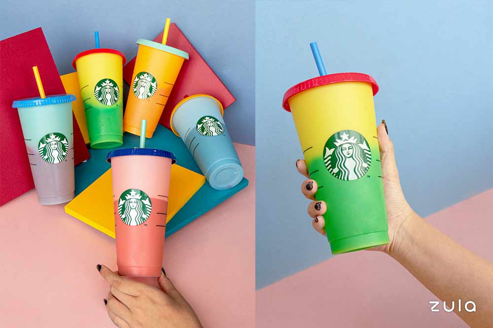 Say hello to Starbucks new, reusable colour-changing cup as it