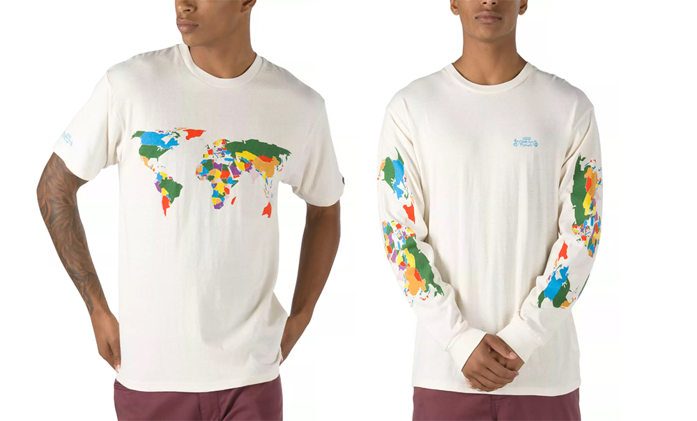 vans save our planet tees